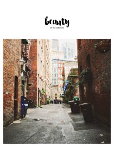 The Beauty In The Common Zine Cover